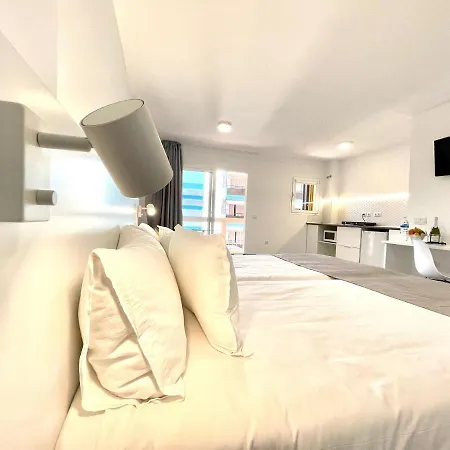 Reformed Studio, Wifi, Rooftop Pool And Ocean View In Puerto De La Cruz *