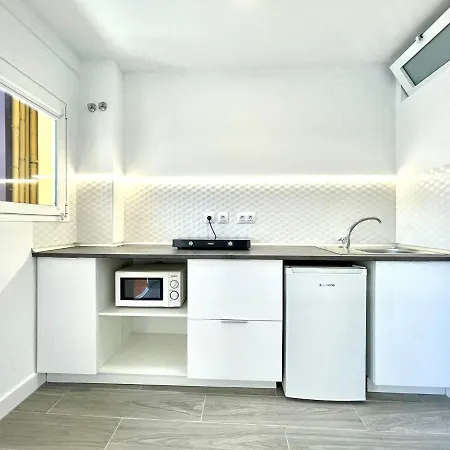 Apartment Reformed Studio, Wifi, Rooftop Pool And Ocean View In Puerto De La Cruz