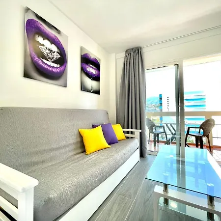 Reformed Studio, Wifi, Rooftop Pool And Ocean View In Puerto De La Cruz