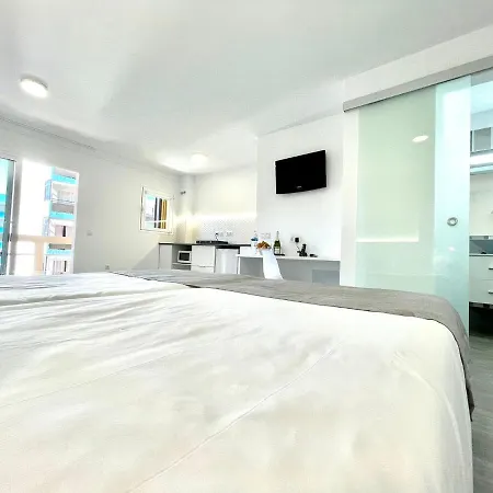 Apartment Reformed Studio, Wifi, Rooftop Pool And Ocean View In Puerto De La Cruz Puerto de la Cruz (Tenerife)
