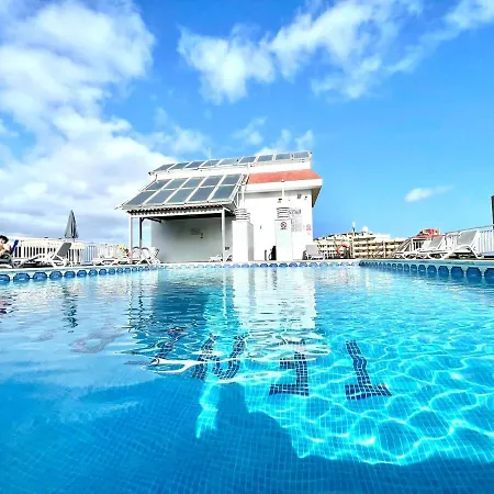 Reformed Studio, Wifi, Rooftop Pool And Ocean View In Puerto De La Cruz Apartment Puerto de la Cruz (Tenerife)