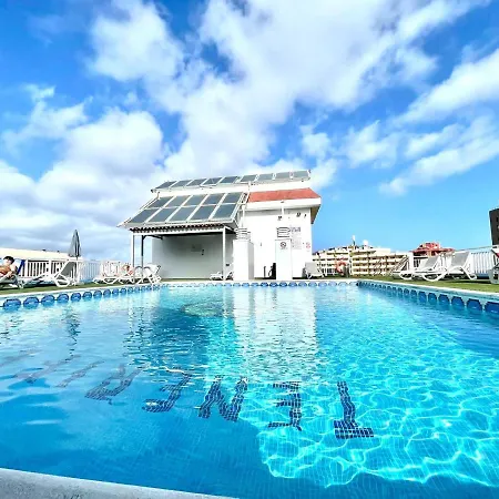 Reformed Studio, Wifi, Rooftop Pool And Ocean View In Puerto De La Cruz * Puerto de la Cruz (Tenerife)