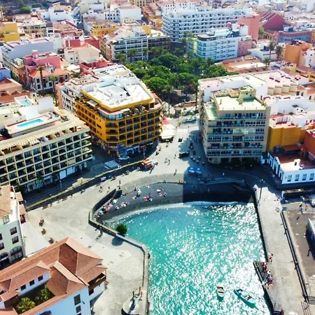 Reformed Studio, Wifi, Rooftop Pool And Ocean View In Puerto De La Cruz Apartment