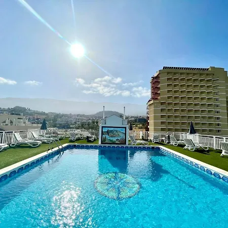 Διαμέρισμα Reformed Studio, Wifi, Rooftop Pool And Ocean View In Puerto De La Cruz *