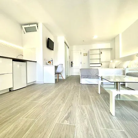 Reformed Studio, Wifi, Rooftop Pool And Ocean View In Puerto De La Cruz *