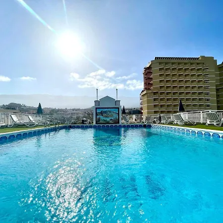 Reformed Studio, Wifi, Rooftop Pool And Ocean View In Puerto De La Cruz شقة